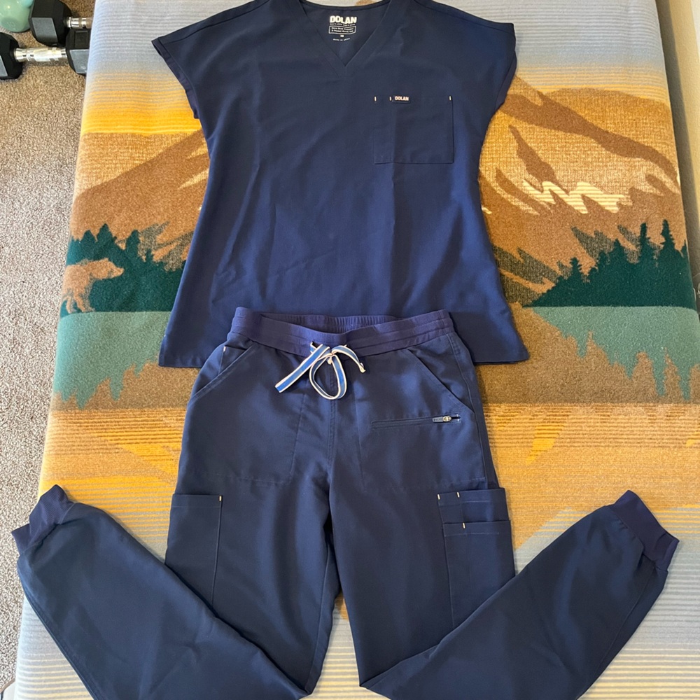 Dolan Navy Scrub set